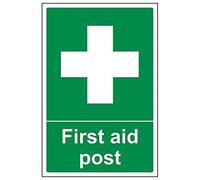 Vsafety 31030AU-R'Emergency Resuscitation' Sign, Portrait, 200 mm x 300 mm (Pack of 3)