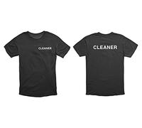 VSafety Cleaner T-Shirt - Black - X Large