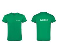 VSafety Cleaner T-Shirt - Green - X Large