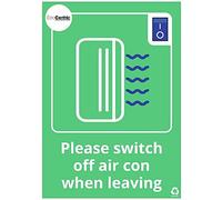 Vsafety Eco Poster - Air Con - A4