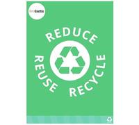 Vsafety Eco Poster - Reduce Reuse Recycle - A3
