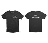 VSafety Fire Marshal T-Shirt - Black - Medium