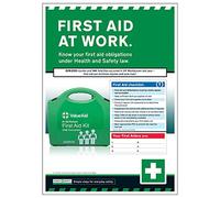 VSafety In Practice - First Aid at Work A2 Poster - 420 x 594mm - Heavy Duty