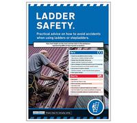 VSafety In Practice - Ladder Safety A2 Poster - 420 x 594mm - Premium