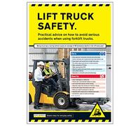 VSafety In Practice - Lift Truck Safety A2 Poster - 420 x 594mm - Heavy Duty