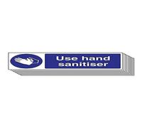 VSafety Mandatory General - Use hand sanitiser - 300 x 100mm - Pack of 10