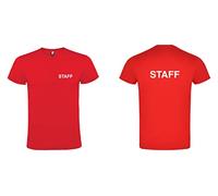VSafety Staff T-Shirt - Red - X Large