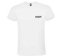 VSafety Staff T-Shirt - White - Large
