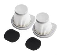 VSC02B16T-30 Robot Vacuum Cleaner Filter Set, 2 Pieces Replacement Air Purification Parts, Compatible with For Bush Vacuum
