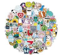 VSCO Fresh Style Stickers, Lovely Waterproof Vinyl Graffiti Decals for Laptop Water Bottle Skateboard Bike Car Helmet Travel Luggage Guitar Phone Case Scrapbook Party [100PCS]