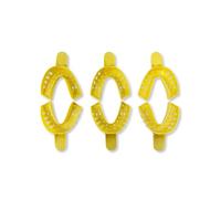 VSDent Dental Impression Trays - Pack of 12 Yellow (Large Lower # 2)