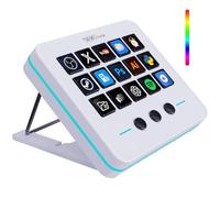 VSDINSIDE Macro Keyboard, Shortcut Keyboard for Streaming Deck Games and Deck Games, 18 Programmable Keys, Customizable Visual AI Pad for USB OBS Keyboard, YouTube