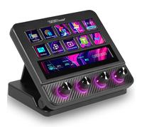 VSDINSIDE Stream Controller Deck, All-in-One Macro Keypad for Gaming Streaming, Customizable Shortcut Keys Soundboard Pad for PC, Mac