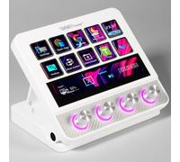 VSDINSIDE Stream Controller Deck, All-in-One Macro Keypad for Gaming Streaming, Customizable Shortcut Keys Soundboard Pad for PC, Mac