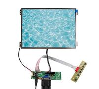 VSDISPLAY 10.4 inch 1024x768 4:3 1000nit IPS WLED LCD Screen Wall-Mounted and VGA LVDs Controller Board 30pin,
