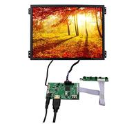 VSDISPLAY 10.4 inch 1024X768 4:3 600nit VS104T-004A IPS LCD Screen and USB Automatic Brightness Adjustment LCD Control Board,for DIY Monitor Display