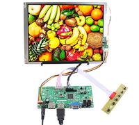 VSDISPLAY 10.4 Inch 800x600 500nit WLED IPS LCD Screen and DP VGA Audio