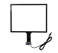 VSDISPLAY 15 inch Capacitive Touch Sensor Panel for 15" 1024x768 4:3 LCD Screen,with USB Control Card,Support 10 Points multi-touch