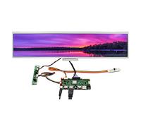 VSDISPLAY 24" 1920x360 DV240FBM-NB0 Stretched Bar IPS Screen and USB SD Audio LVDs Controller Board,for DIY Gaming Monitor/Advertising Panel