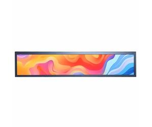 VSDISPLAY 24-Inch Android 11 Digital Signage - 1920x360 Long Strip IPS Display, Auto-Loop Playback, for Advertising, Menu Board, Information Kiosk