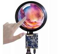 VSDISPLAY 5 inch 1080x1080 350nit IPS Round LCD Touch Screen and mini 50 pins Controller Board
