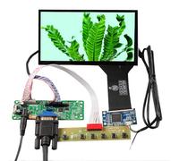 VSDISPLAY 7 inch 1024x600 1000nit TFT LCD Touchscreen 20 pins and VGA LVDs Controller Board RT2270C-806