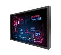 VSDISPLAY 7 Inch IPS LCD Monitor 1280x800 as PC Case Inside Screen GPU CPU Data Secondary Display Supports Brightness Adjustment