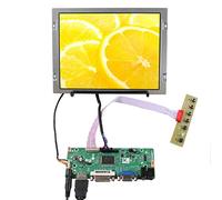 VSDISPLAY 8.4 inch 800x600 AA084SC01 Wall-mounted IPS LCD Dispaly and VGA DVI Audio LVDs Controller Board 20 pins