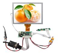 VSDISPLAY 8" EJ080NA-05A 800X600 TTL LCD Screen and VGA 2AV Controller Board 50pins