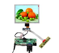 VSDISPLAY 8 Inch 1024x768 250 Nits IPS LCD Screen & H/D DVI VGA Board