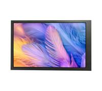 VSDISPLAY 8 Inch LCD Monitor, 1280x800 Resolution, 400cd/m² Brightness, Metal Case with Tempered Glass Protection, Mini H/D Input,Type-C Power,180° Rotate Mirror Display, Lightweight with Bracket