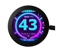 VSDISPLAY 9cm 2.8 inch 480X480 IPS 450nit LCD Circle Monitor