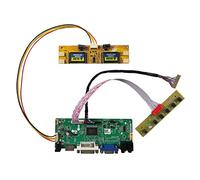 VSDISPLAY DVI VGA Audio LVDS Controlller Kit for 15" 1024x768 2Pin 4CCFL Backlight 20Pin LCD Screen LTM150XH LTA150B850F LQ150X1LW71N LQ150X1LW73