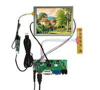 VSDISPLAY H/D DVI VGA Audio LVds Driver Board and G065VN01 V2