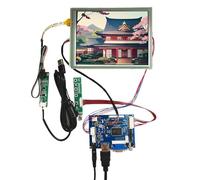 VSDISPLAY H/D VGA AV Controller Board With 6.5 inch 640x480 G065VN01 V2 Reisitive Touch Sensor LCD Screen