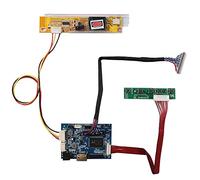 VSDISPLAY HD Audio LCD Controller Board Work for 14.1 15.4 Inch 1280x800 B154EW01 B154EW02 LP154W01 LTN154AT07 LTN154X3-L01 LP154WX4 LTN140W2-L01 LVDS 30 Pin Interface 1CCFL Backlight LCD Screen