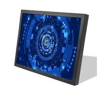 VSDISPLAY Industrial Monitor,15 inch 1024x768 400nit IPS LCD Screen with VGA DVI Video Input