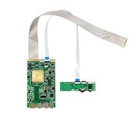 VSDISPLAY USB C LCD Screen Controller Board 40Pin EDP for 15.6" 4K NV156QUM-N44 NV156QUM N32 3840X2160 IPS LCD Display Monitor