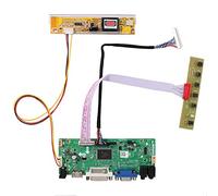 VSDISPLAY VGA DVI Controller Board for CLAA154WP05 B170PW01 LTN170BT08 1440x900 1CCFL 30Pins LCD Screen Panel