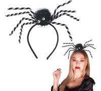 Vsdski Halloween Headband Sparkle Spider Hair Bands Cute Halloween Hair Accessories for Women (Style 3, routine)