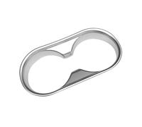 VSESTCDPB Cup Holder Trim Cover For Mazda CX-5 CX5 2017 2018 Car Central Armrest Water Cup Holder Frame Decoration Cover Trim