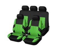 VSESTCDPB For Volvo C30 C70 S40 S60 S80 S90 V40 V50 V60 XC40 XC60 XC70 XC90 Car Seat Covers Seat Cushion Protector Car Seat Cover(GREEN,FULL SET)