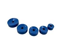 Vseutiac 5 Pieces Clock Movement Bearing Pad Repair Support Anti-Scratch Mat Made of PP Suitable for Repairing Marks, Blue