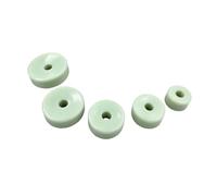 Vseutiac 5 Pieces Clock Movement Bearing Pad Repair Support Anti-Scratch Mat Made of PP Suitable for Repairing Marks, White