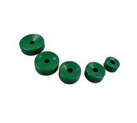 Vseutiac 5 Pieces Clock Movement Bearing Pad Repair Support Anti-Scratch Mat Made of PP Suitable for Repairing Marks, Green