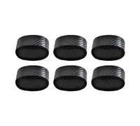 Vseutiac 6 -piece Watch Pillow, Storage Case, Bracelet Presentation Support, Watch Cushion for Travel Dames Women, Black Carbon mat