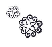 Vseutiac 9 Pair Ear Gauge Spiral for Women, Question Mark