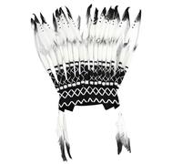 Vseutiac American Chief Indian Native Hat Headband for Masquerade Stage Dance Show