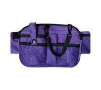 Vseutiac Belt Bag with Multiple Compartments for Nursing Equipment, Belt Bag for Caregivers, Apron Hip Bag, Nursing Bag for Men, Violet