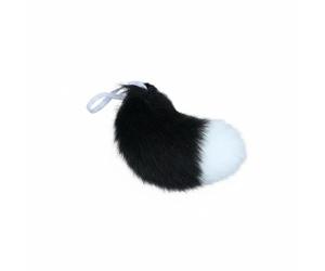 Vseutiac Doll Tail Animal Ears Tail Handmade Soft Doll Accessory Set for 20cm Dolls Suitable for Photo Prop Home Decoration Display , Black And White